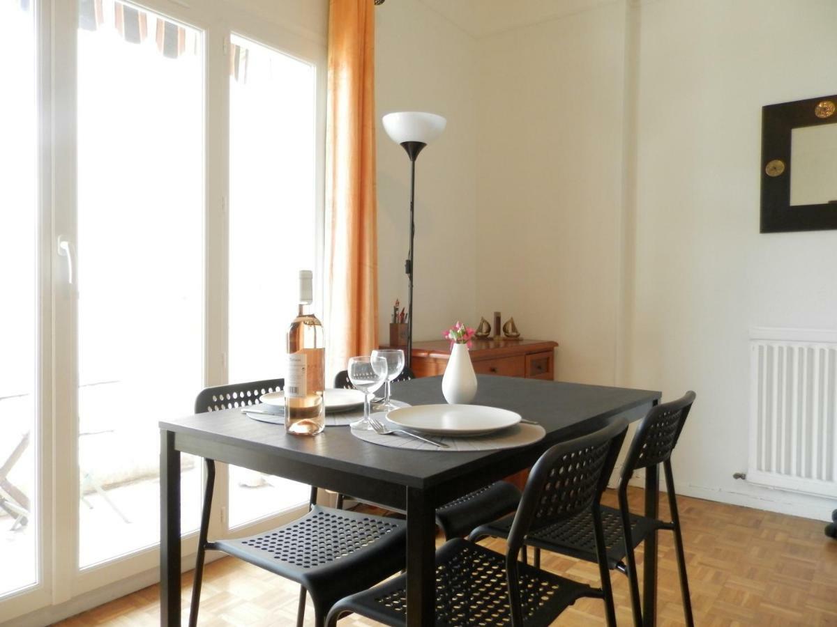 Les Pins . 2 P Calme Et Terrasse Appartement Nice Buitenkant foto